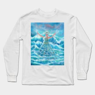 Dynamene sea nymph by Renee Lavoie Long Sleeve T-Shirt